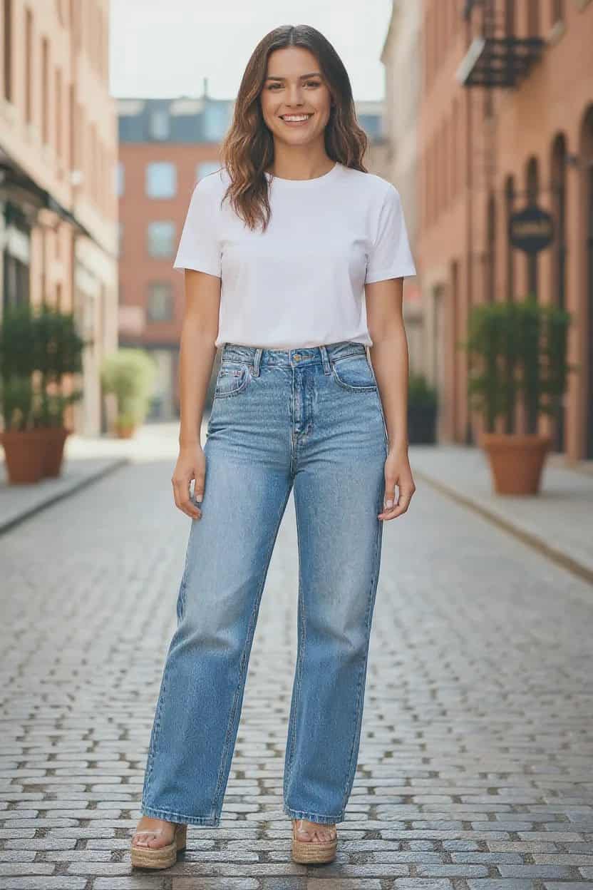 BNB Jeans - Myosotis HR Slit Leg