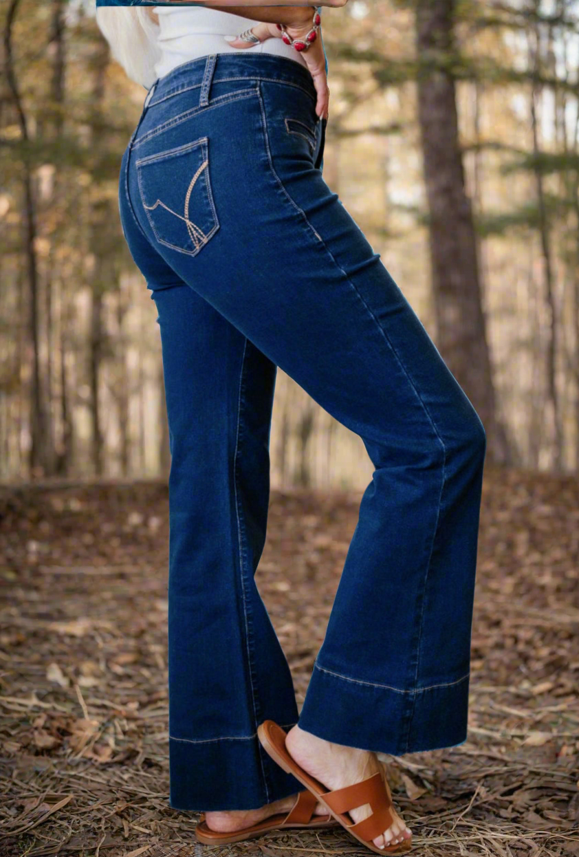 BNB Jeans - Sail Blue Centre Deep Wash SL