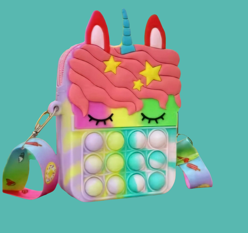 Unicorn Popper Purse