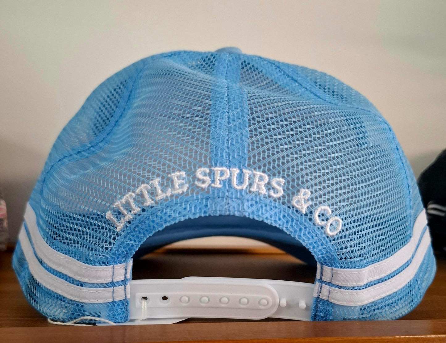 Little Spurs & Co - Blue Love Heart Cap