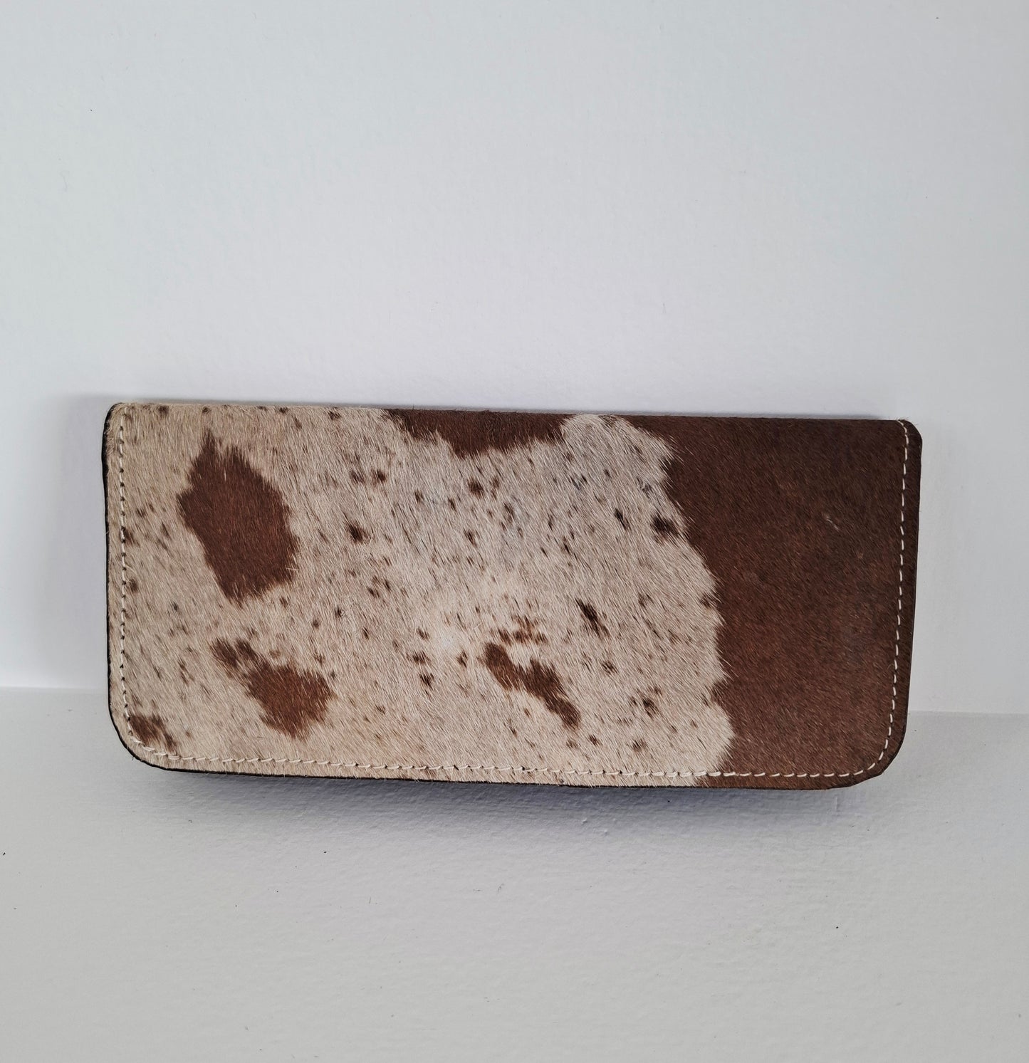 BNB Cow Hide Wallet With Leather Tooling