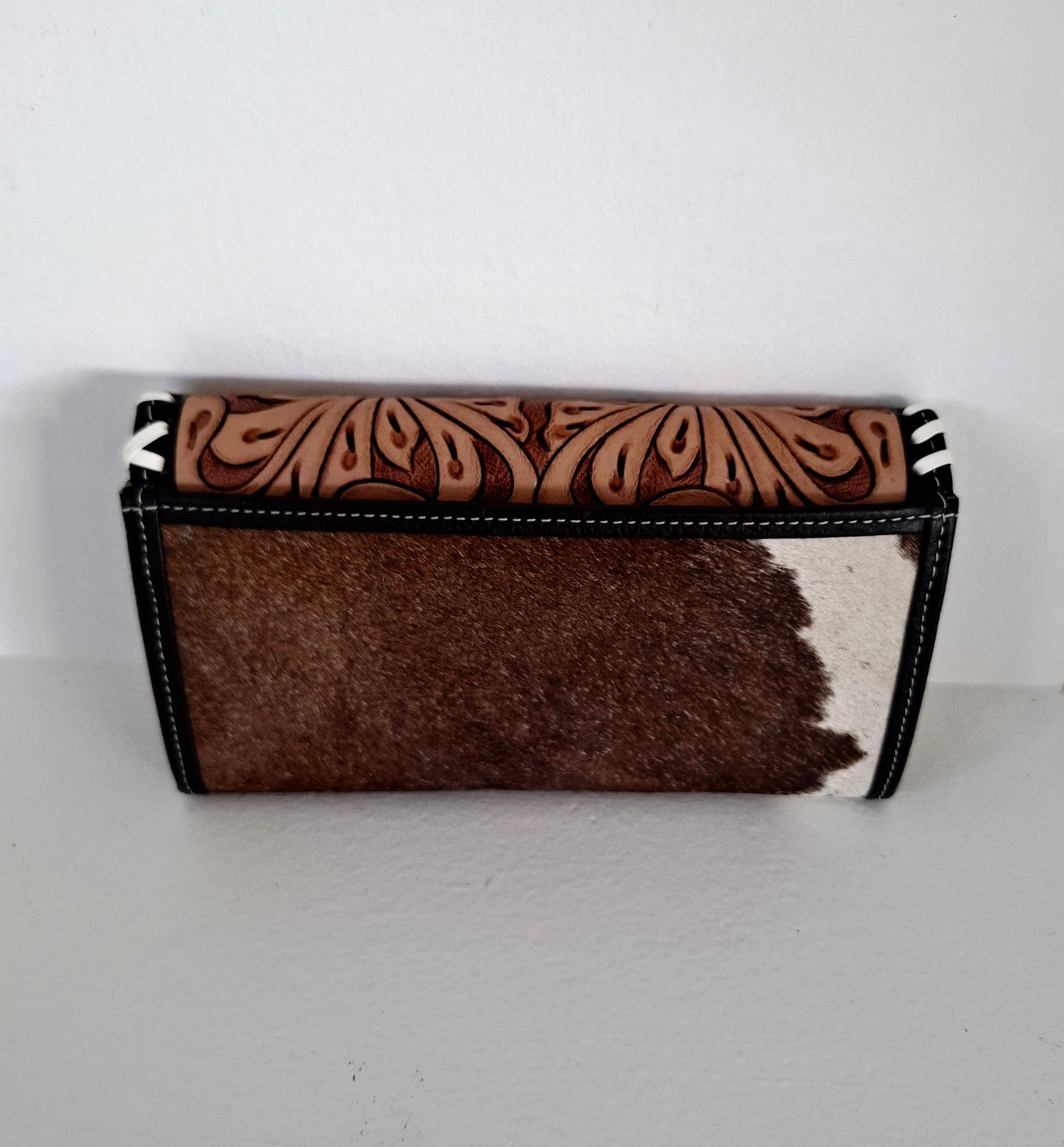 BNB Genuine Leather & Cow Hide Purse