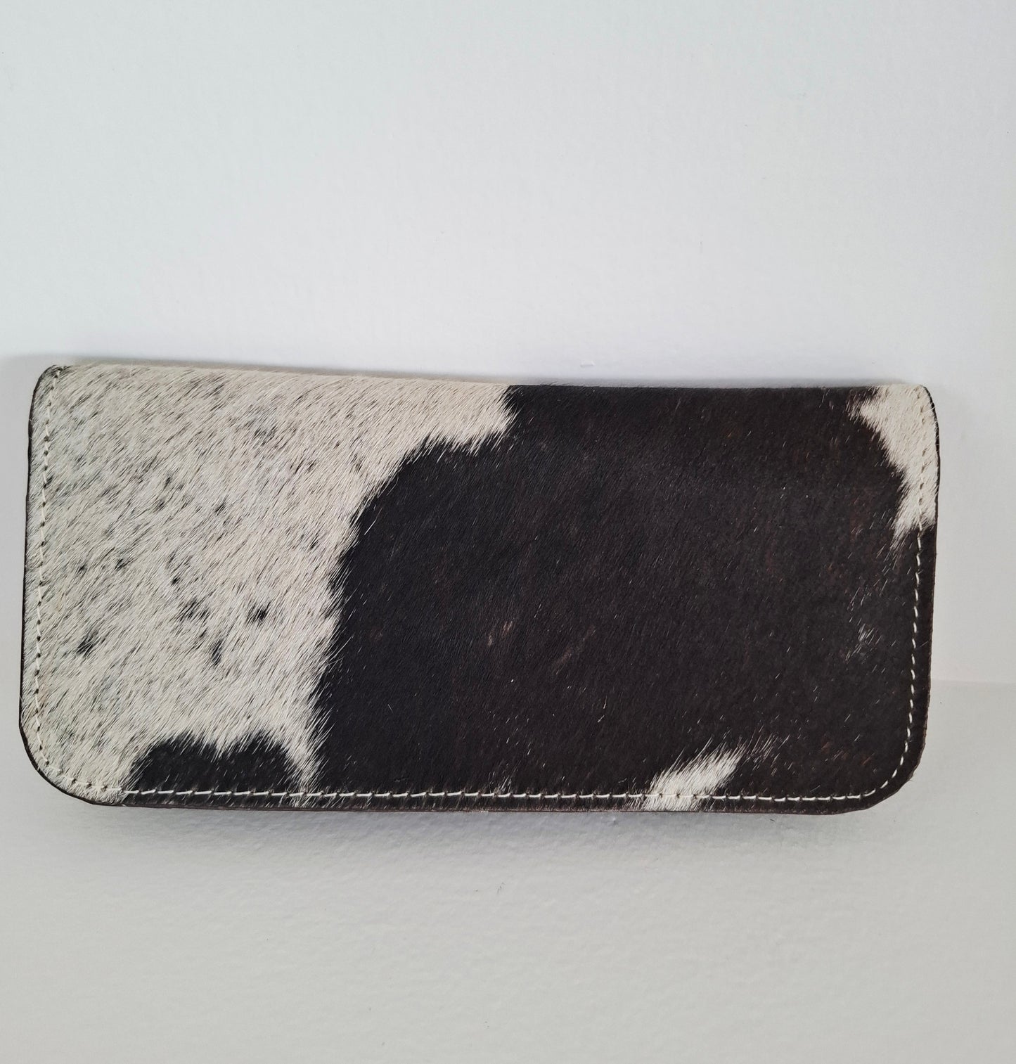 BNB Cow Hide Wallet With Leather Tooling