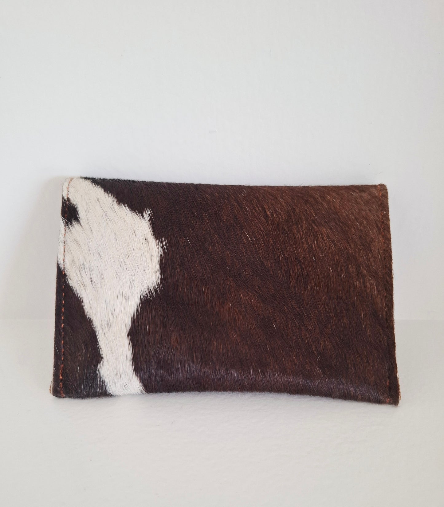 BNB Cow Hide Button Purse Mini