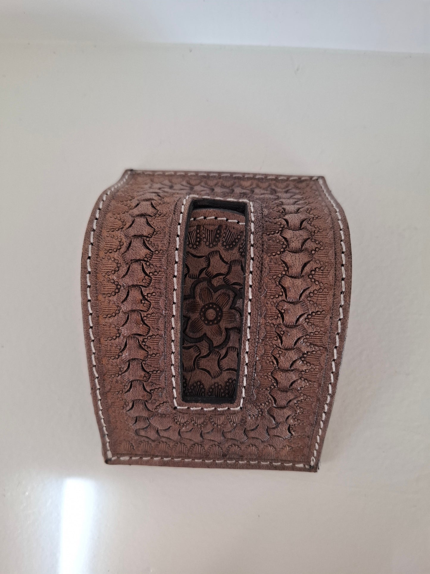 BNB Genuine Leather Coaster Set With Holder