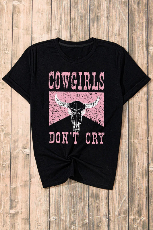 BNB Shirt - Black - Cowgirls Don't Cry