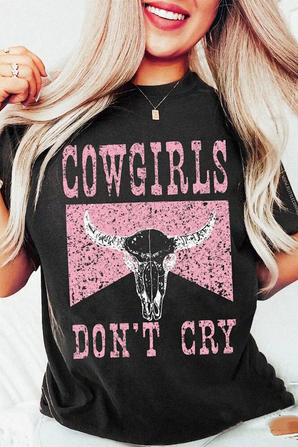 BNB Shirt - Black - Cowgirls Don't Cry