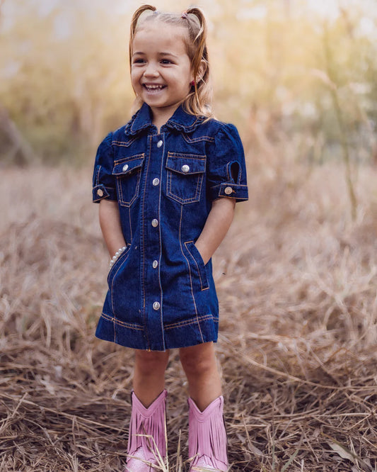 LSC Denim Dress Girls