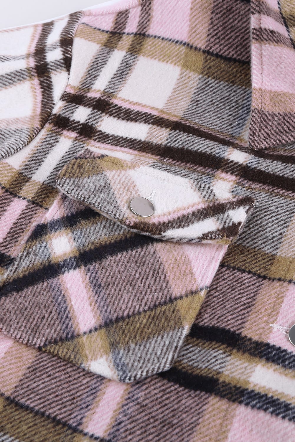 BNB Shacket - Purple - Plaid