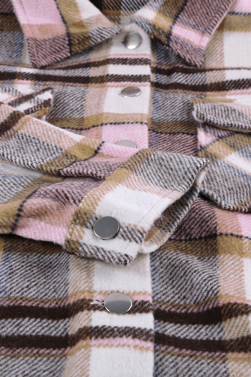 BNB Shacket - Purple - Plaid