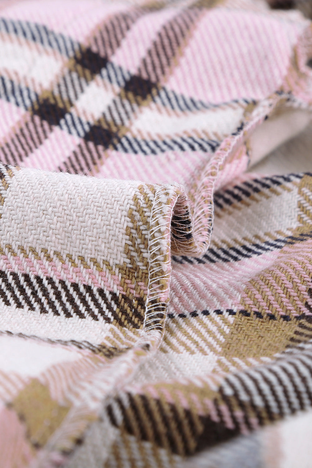 BNB Shacket - Purple - Plaid