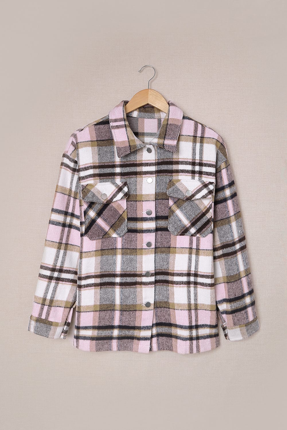 BNB Shacket - Purple - Plaid