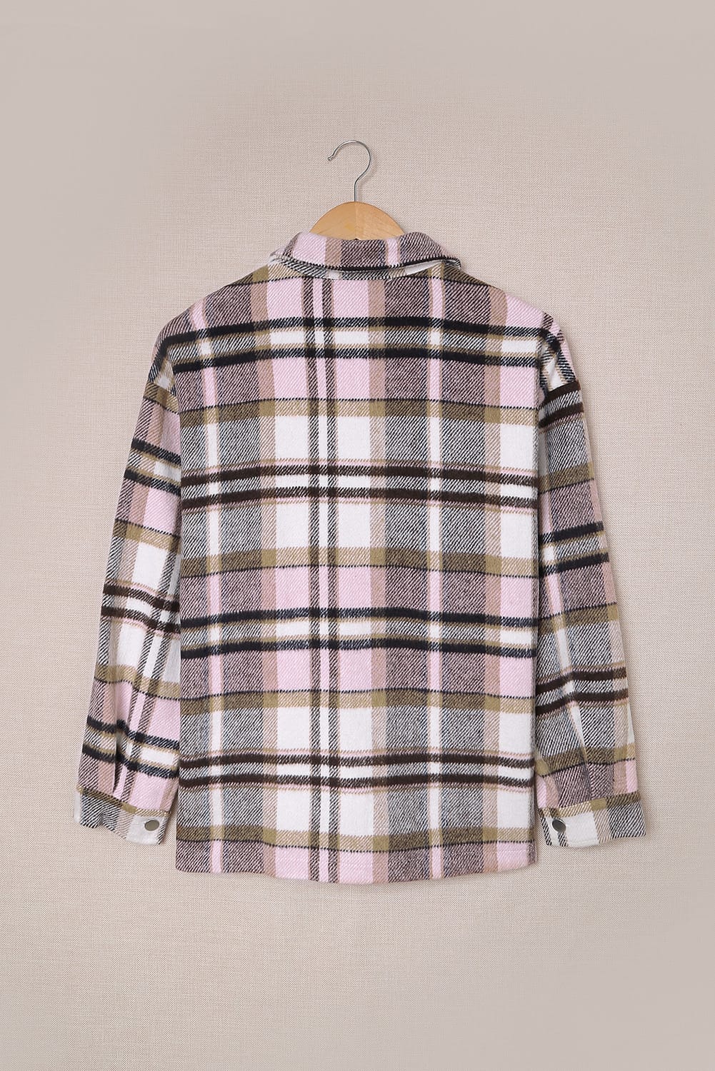 BNB Shacket - Purple - Plaid