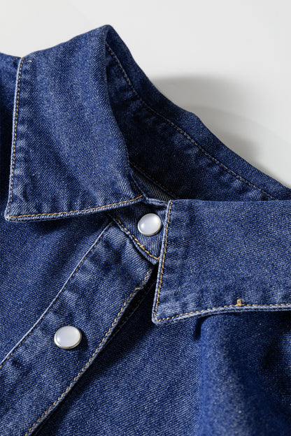 BNB Dress - Denim - Long Sleeve