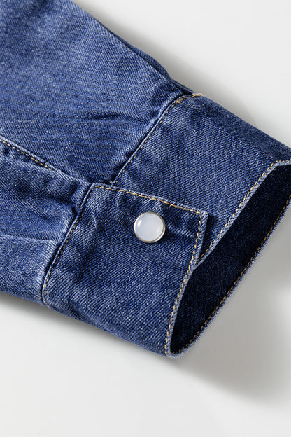 BNB Dress - Denim - Long Sleeve