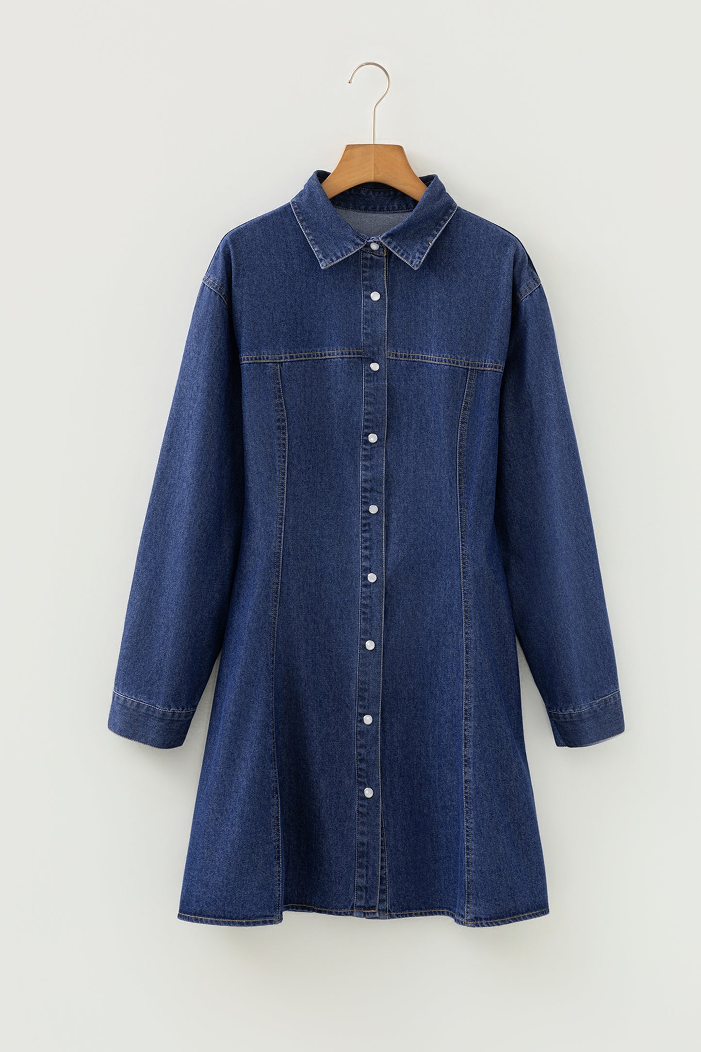 BNB Dress - Denim - Long Sleeve