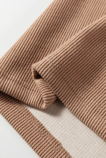 BNB Corduroy HW Pant - Dark Khaki