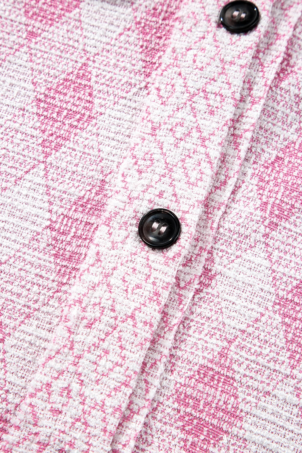 BNB Shacket - Pink - Geometric Style