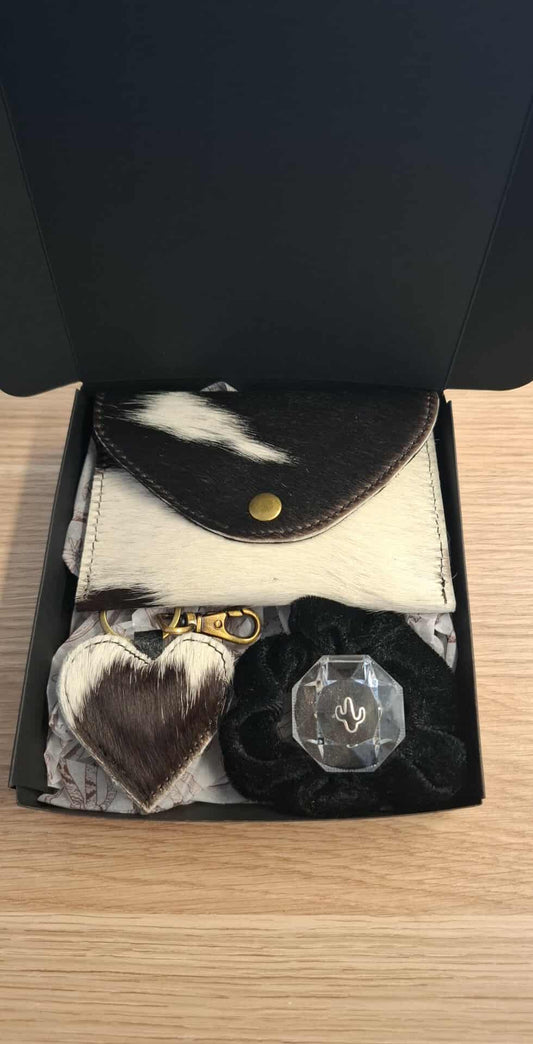 BNB Cow Hide Mini Purse Gift Pack