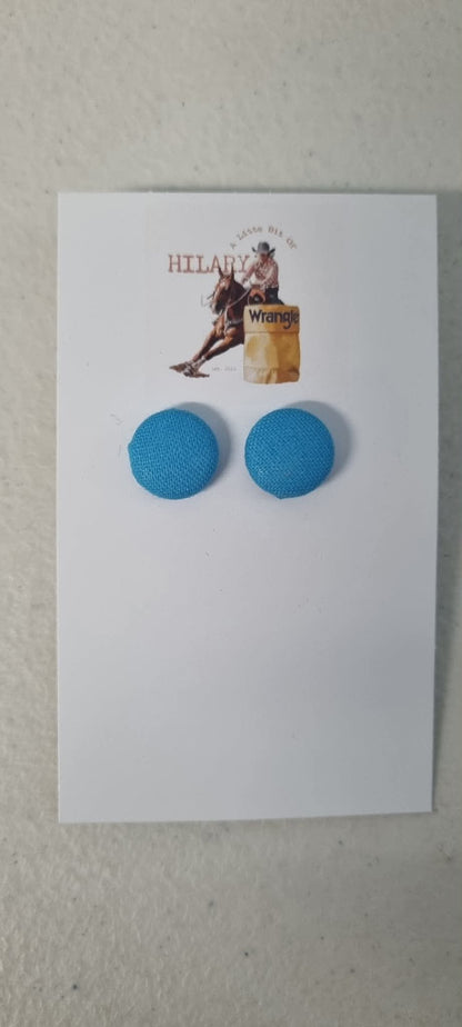 LBOH - Button Earrings 12mm