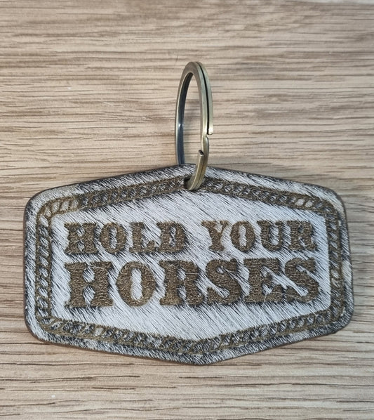 WL Hold Your Horses Key Ring
