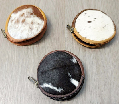 BNB Cow Hide Coin Purse