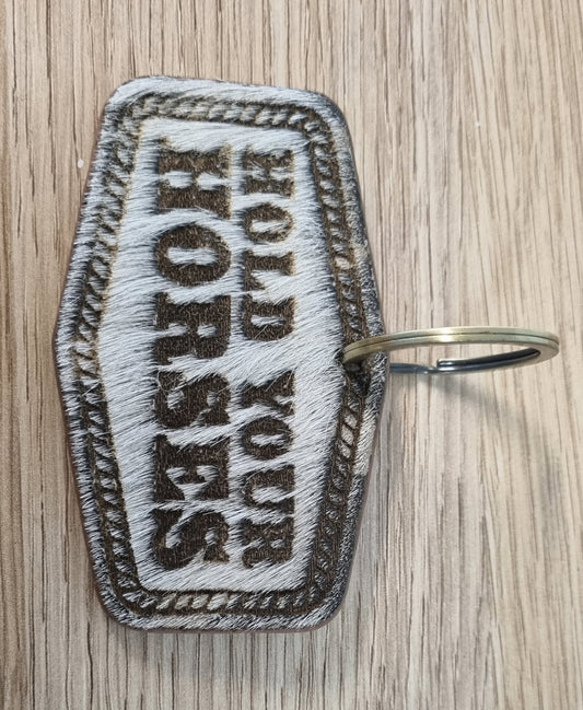 WL Hold Your Horses Key Ring