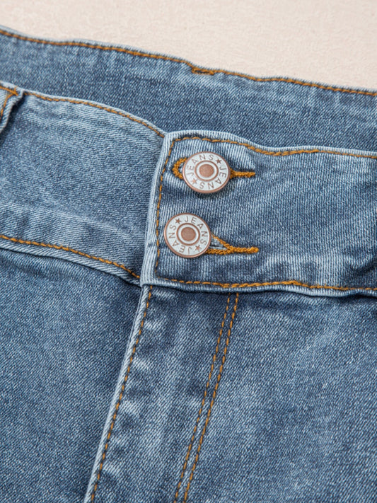 BNB Jeans - HW Piping Trim Bootcut Jeans