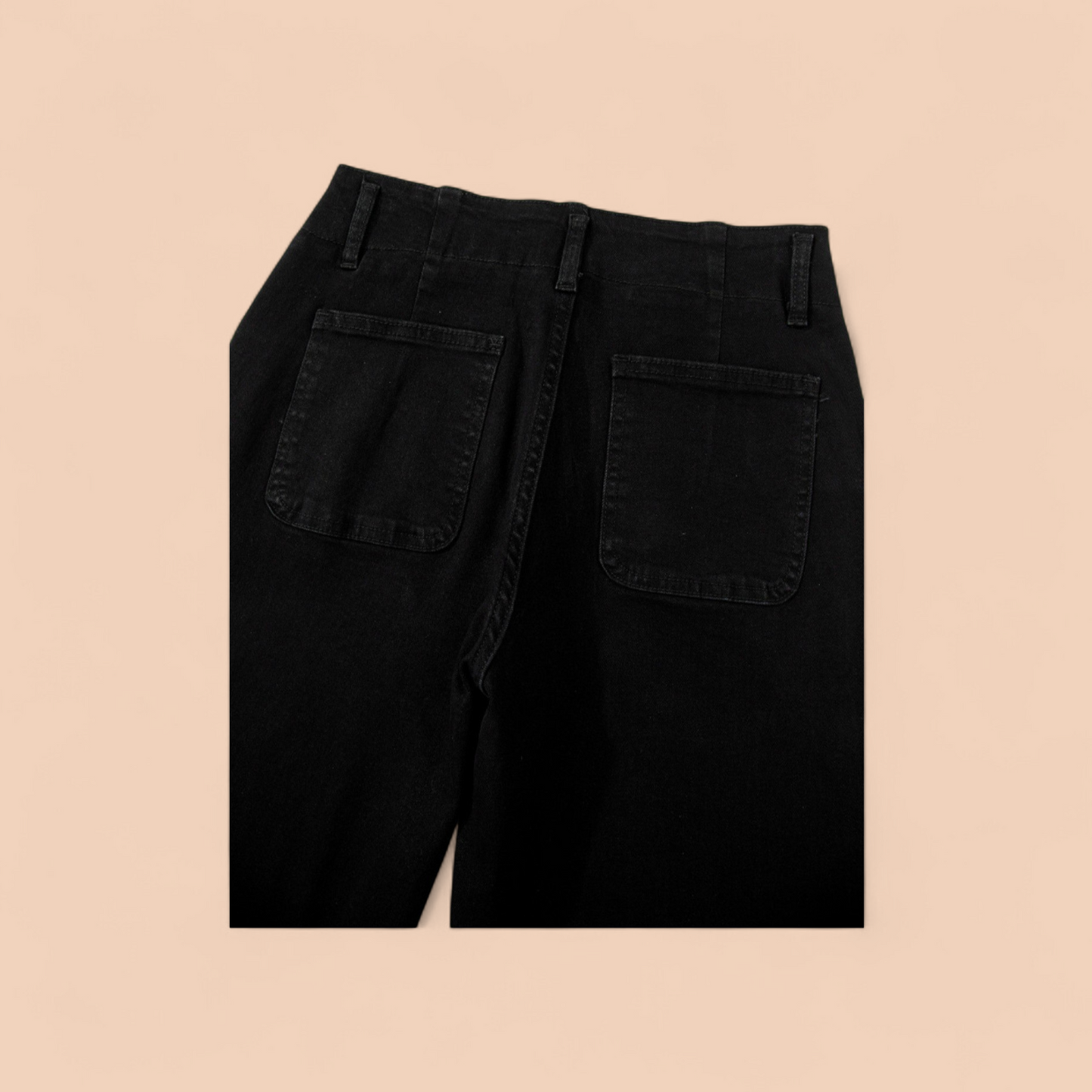 BNB Jeans - Black HW Wide Leg Jeans