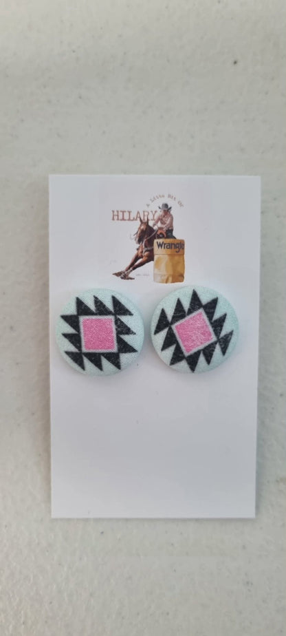 LBOH - Button Earrings 23mm
