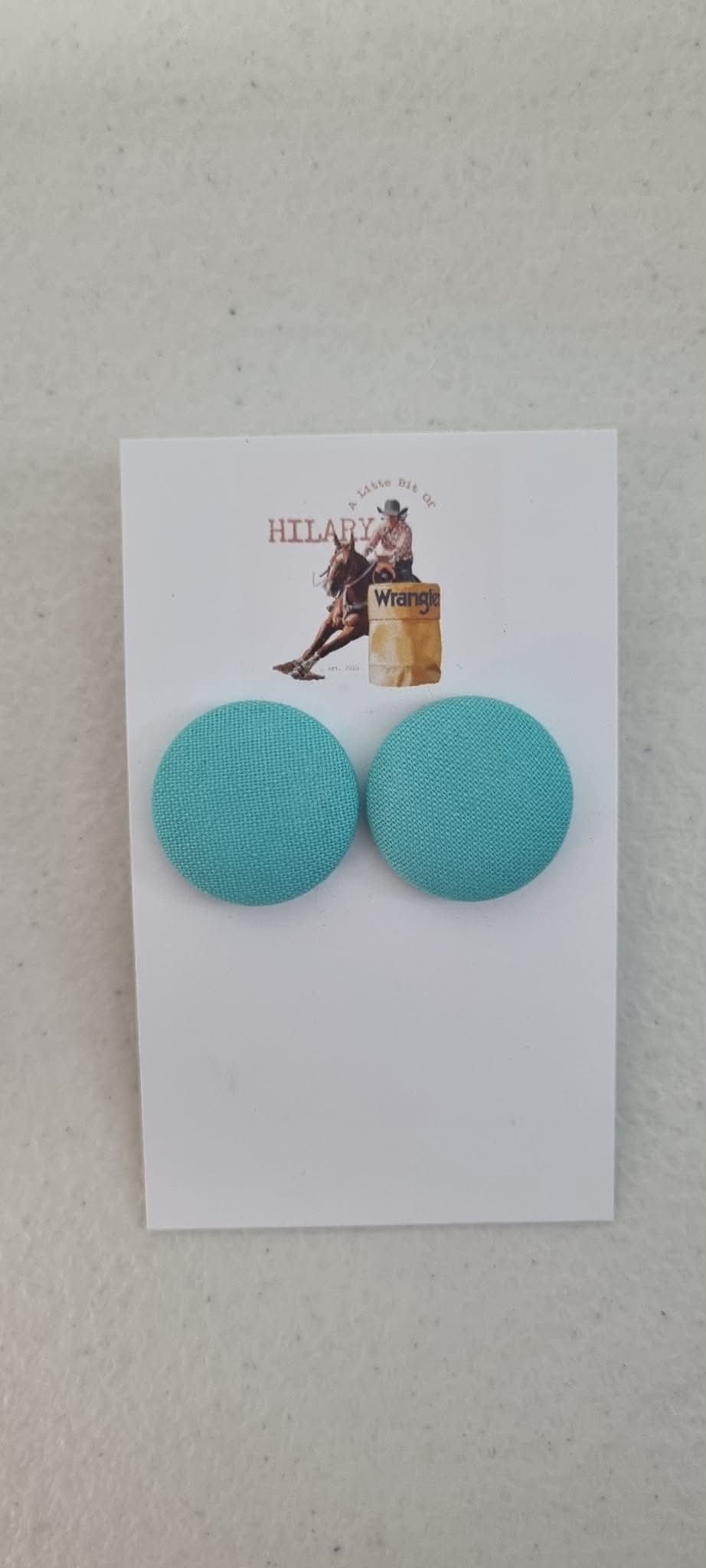 LBOH - Button Earrings 23mm