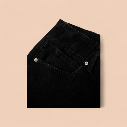 BNB Jeans - Black HW Wide Leg Jeans
