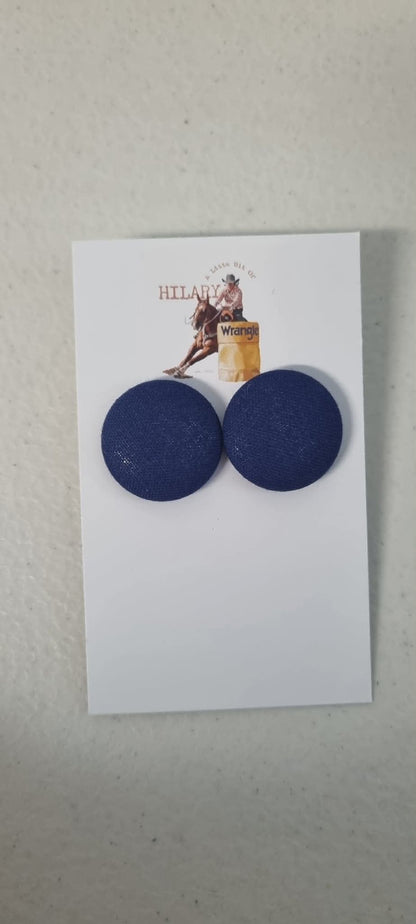 LBOH - Button Earrings 23mm