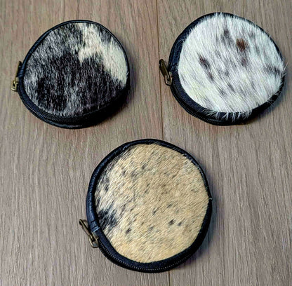 BNB Cow Hide Coin Purse
