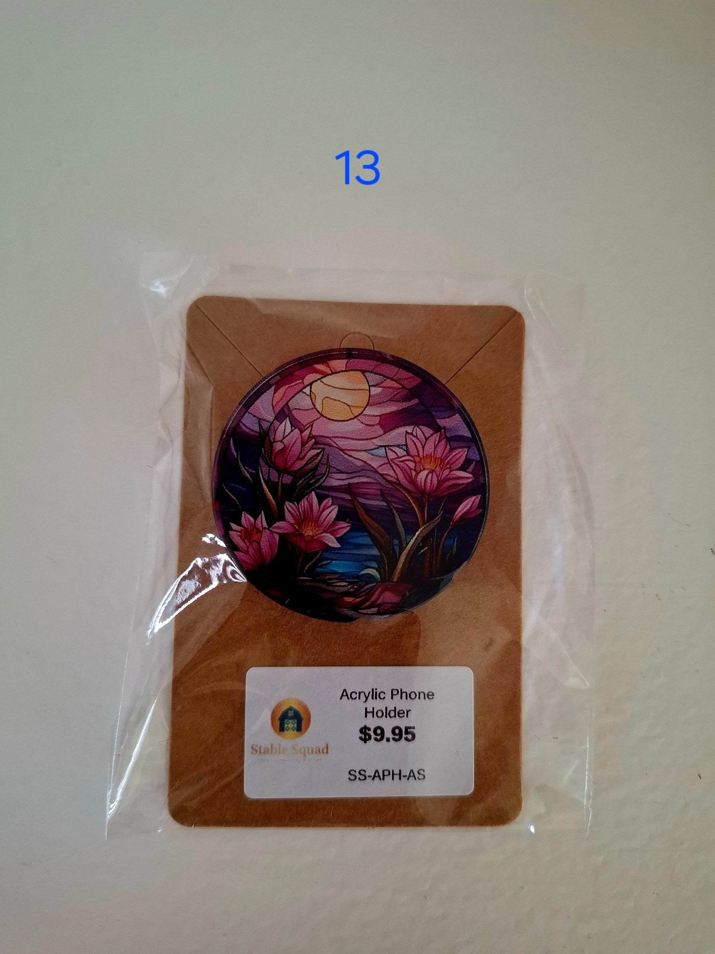 BNB Acrylic phone holder