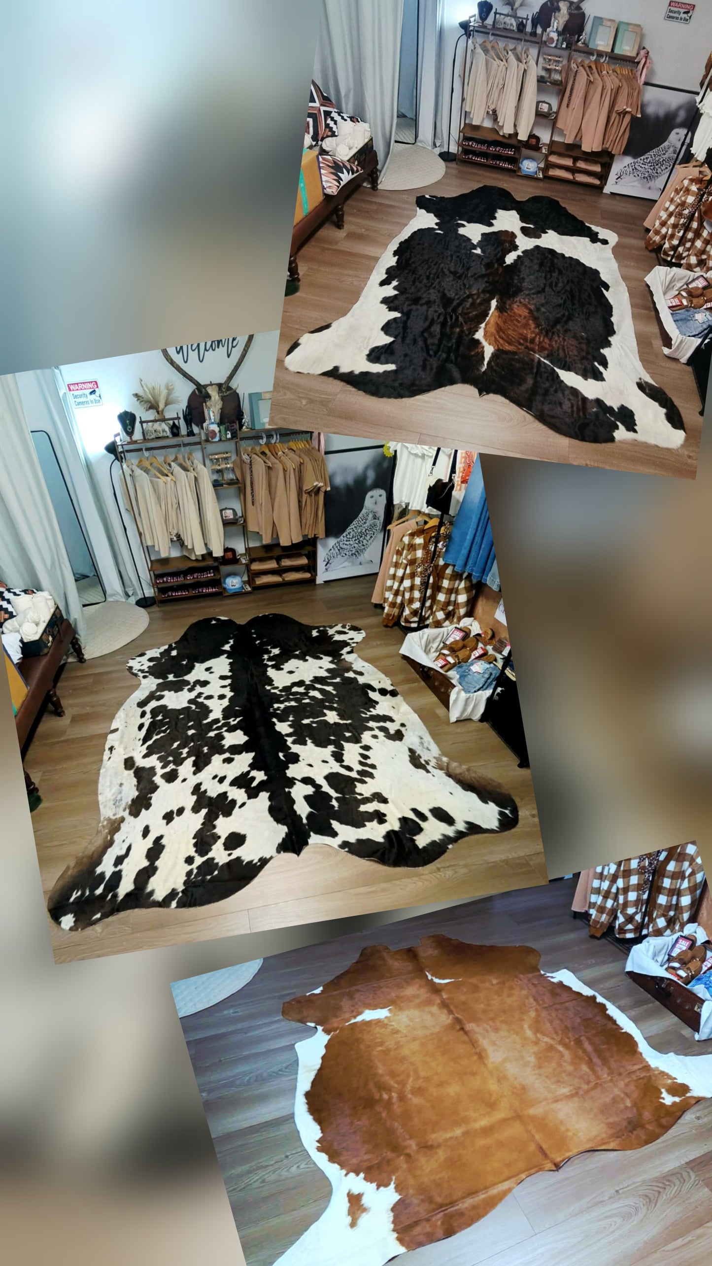 WL Brazilian Cowhide Rug