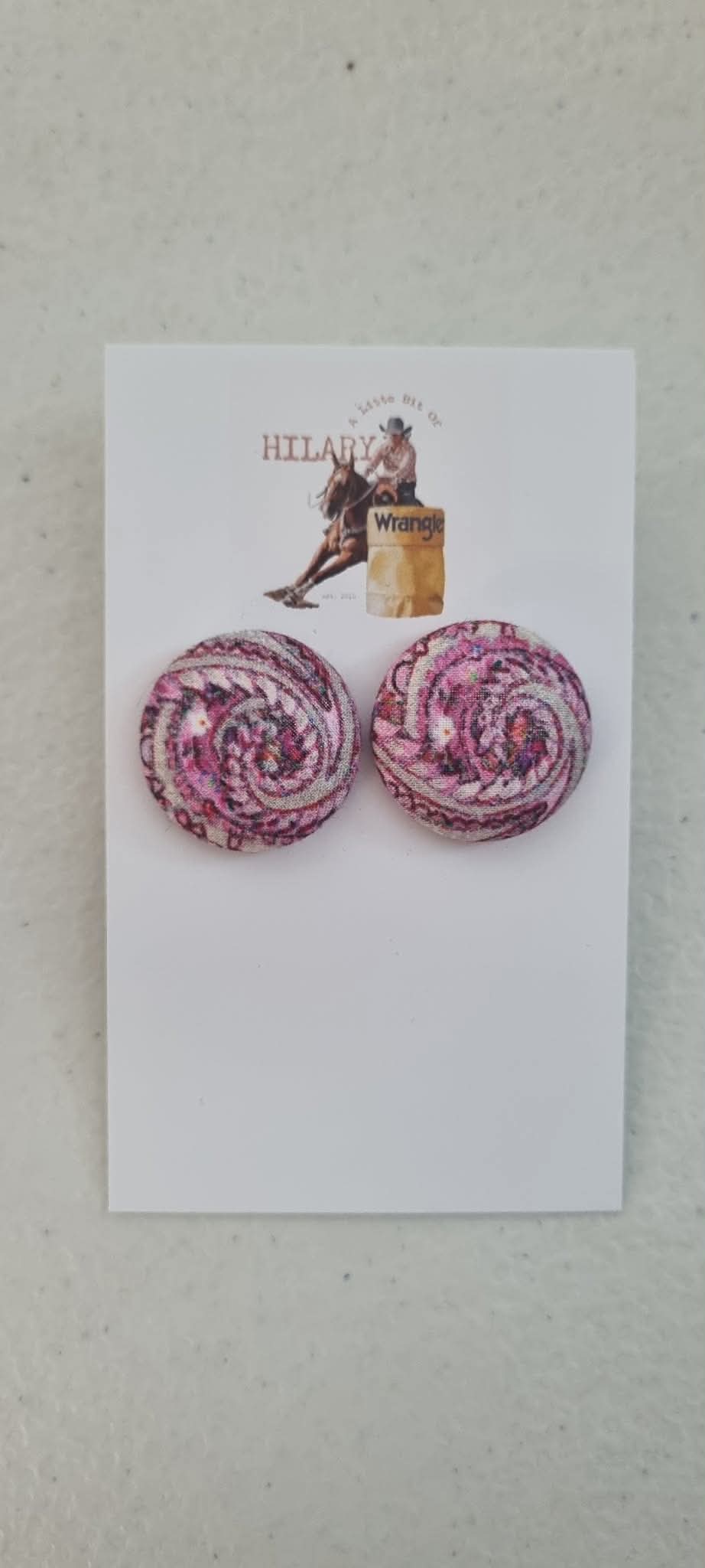 LBOH - Button Earrings 23mm