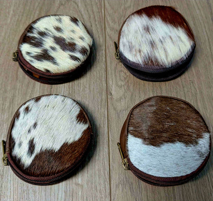 BNB Cow Hide Coin Purse