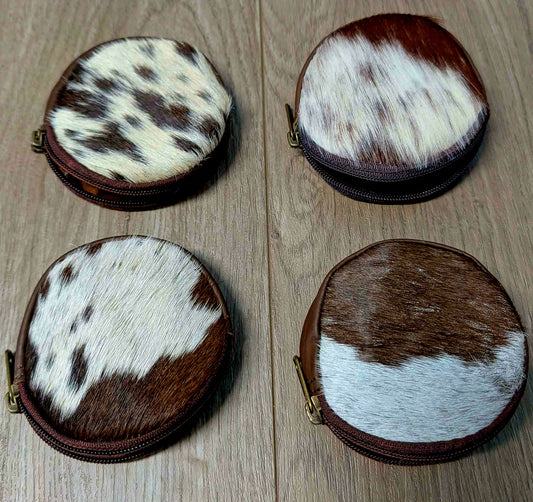 BNB Cow Hide Coin Purse