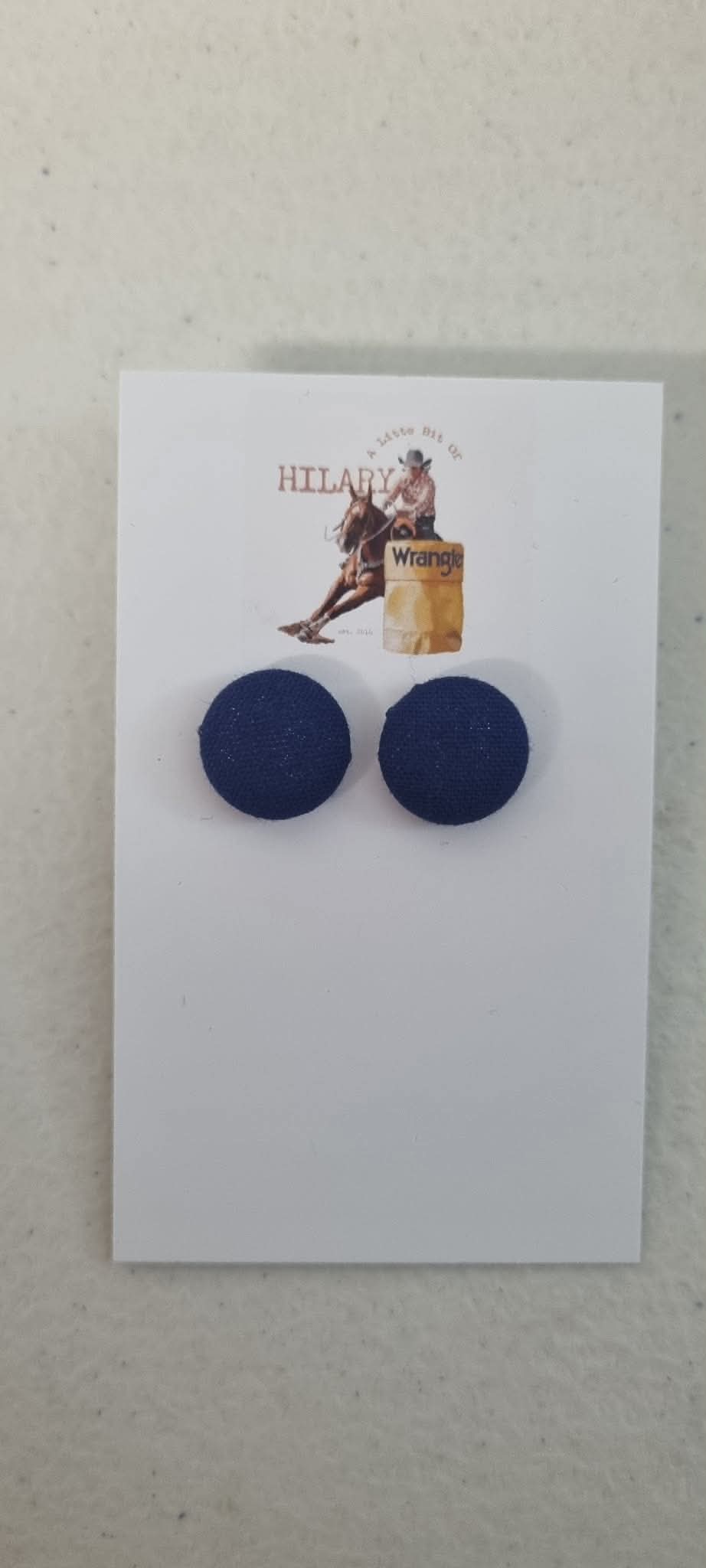 LBOH - Button Earrings 15mm