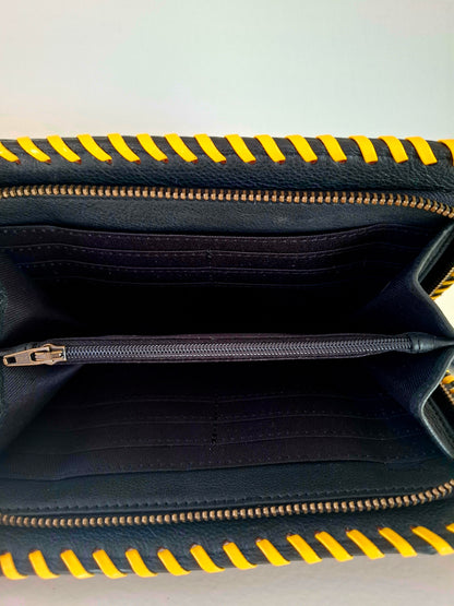 BNB Genuine Cow Hide Clutch Purse