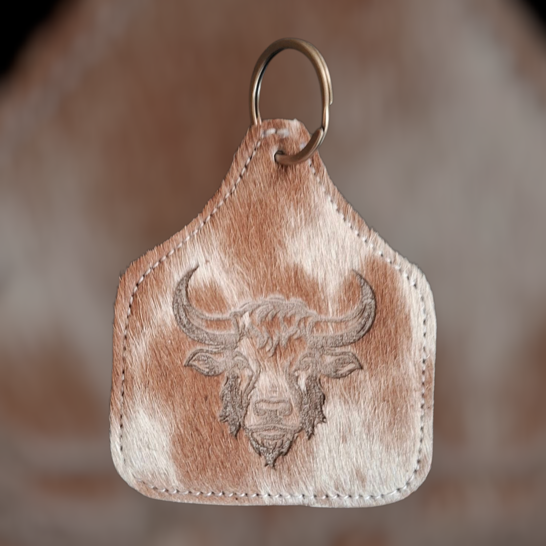BNB Highland Cow Keyring