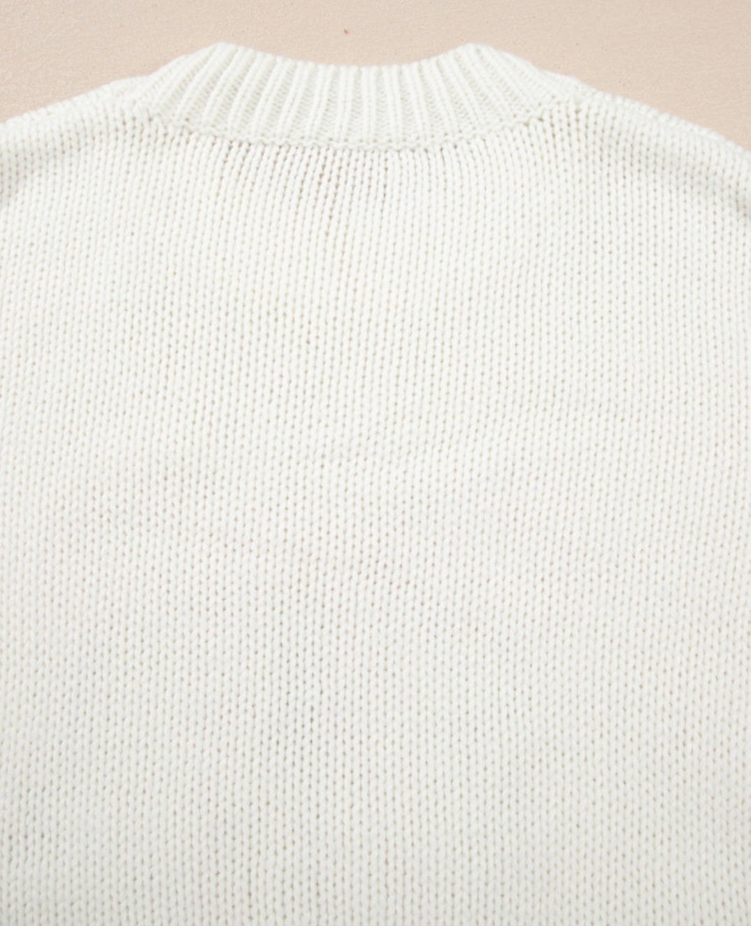 BNB Jumper - White - Bow Boots