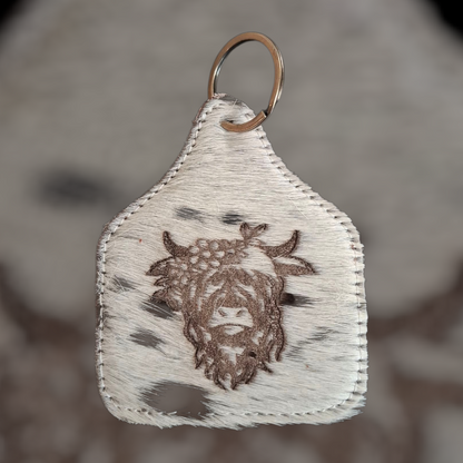 BNB Highland Cow Keyring
