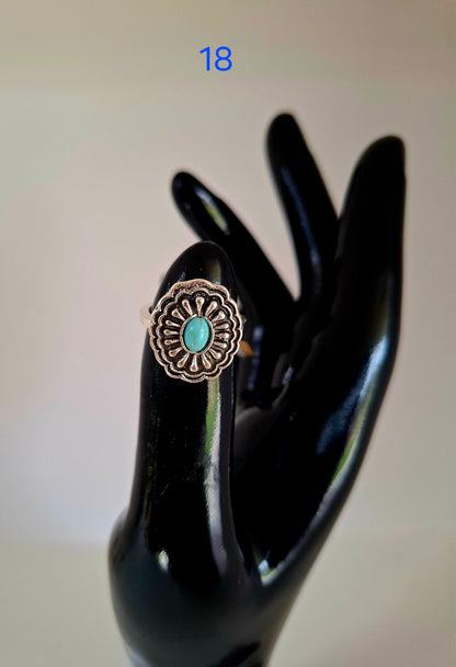 BNB Western Style Dress Rings